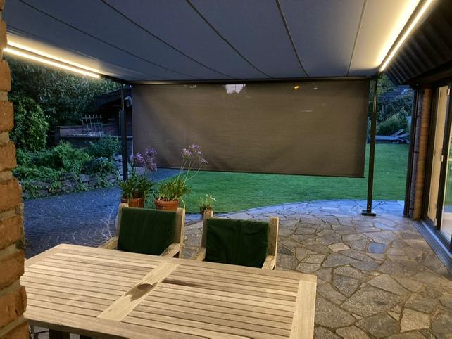 Referenz | Höschler GmbH | Markilux Pergola, LED | Privatkunde