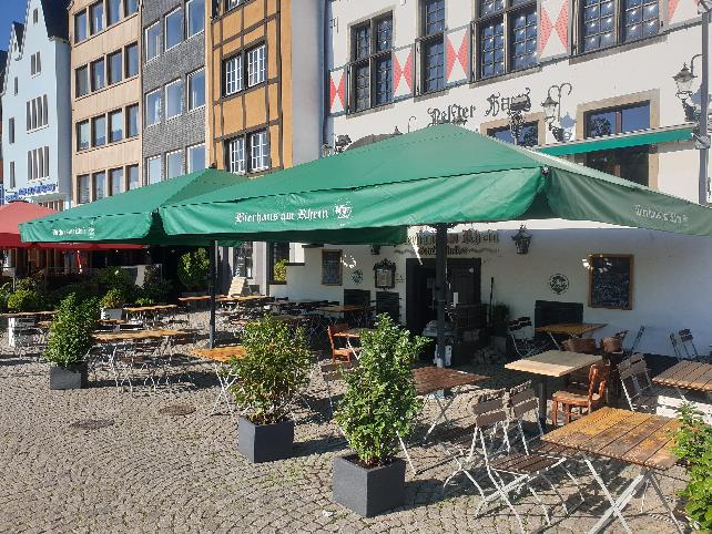 Referenz | Höschler GmbH | Bahama Sonnenschirm, Jumbrella | Gastronomie