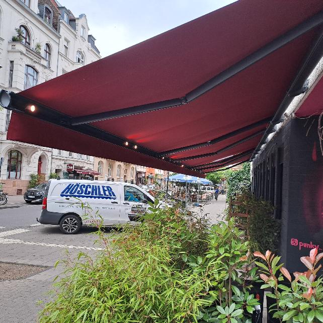 Referenz | Höschler GmbH | Markilux 6000 | Gastronomie, 15 x 2,5m mit LED